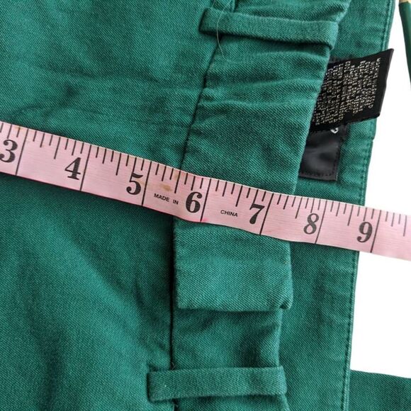 Mossimo Pants Straight leg business casual cotton blend size 2 Teal Green - Picture 6 of 11